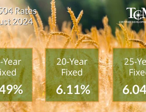 August SBA 504 Rates